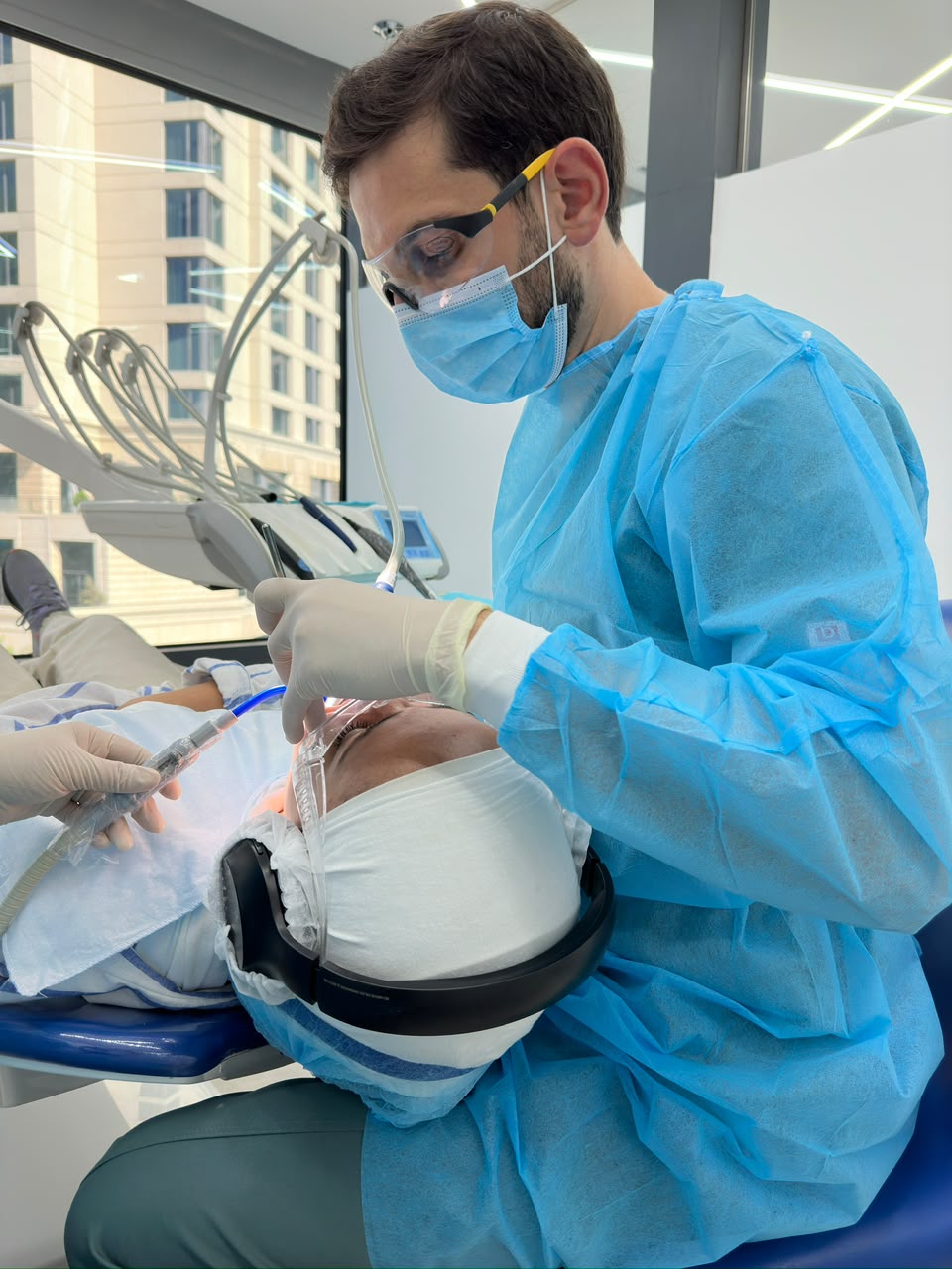 Dr Yanal clinical photo