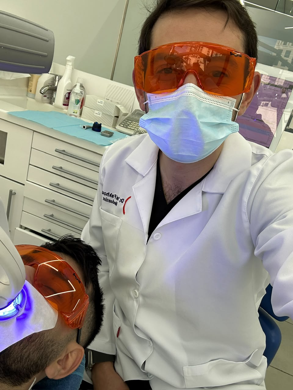 Dr. Yanal at work